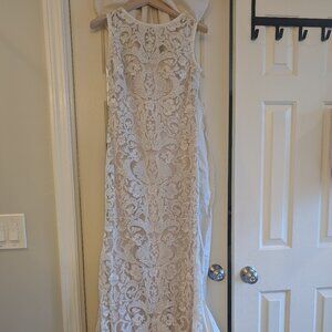 Tadashi Shoji, BHLDN Ines Gown Label Size US 0 • Ivory • 2015   Stillwhite SizeU